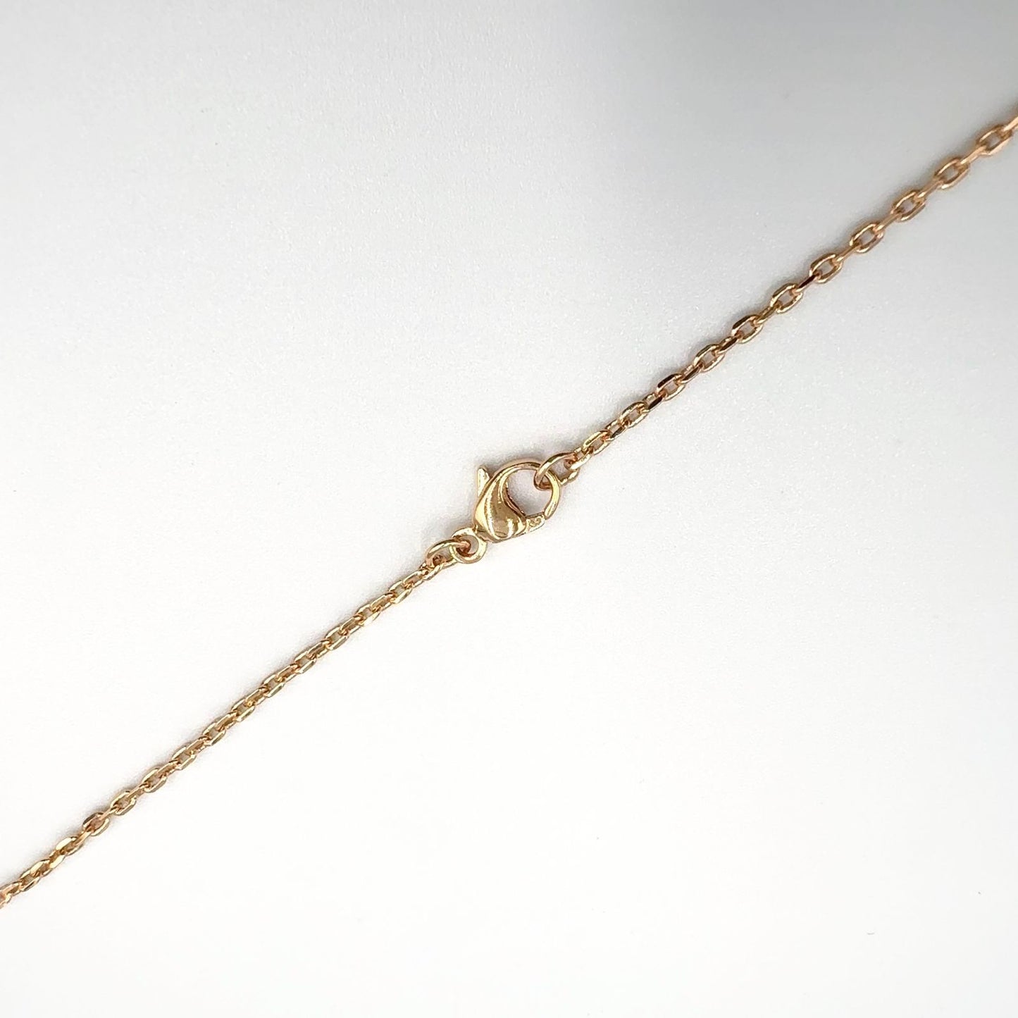 Hermes Pop Mini Cover le Metal Enamel Gray Beige Pink Gold White Necklace — view 7
