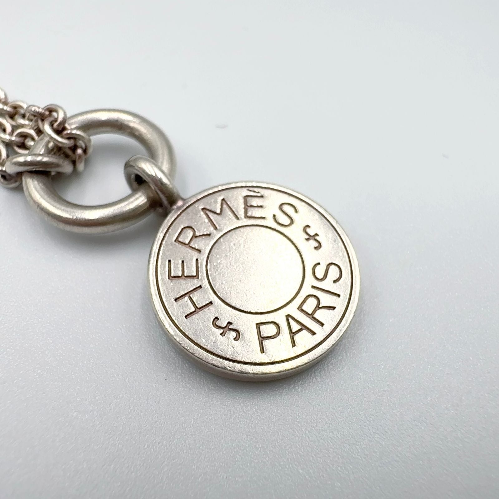 Hermes Amulet Series Exlibris Silver Necklace — view 5