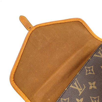 Louis Vuitton Bel Air Monogram Leather Brown Handbag Gold — view 5