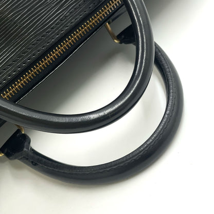 Louis Vuitton Speedy 30 Epi Noir Leather Black Handbag Gold — view 8