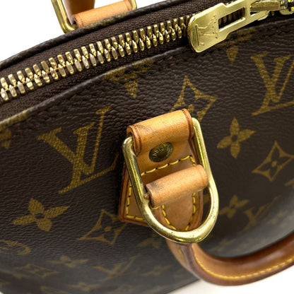 Louis Vuitton Alma PM Monogram Leather Brown Light Handbag Gold — view 6