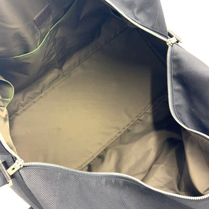 Louis Vuitton Albatross Damier Geant Noir Leather Nylon Black Boston Bag Silver — view 3