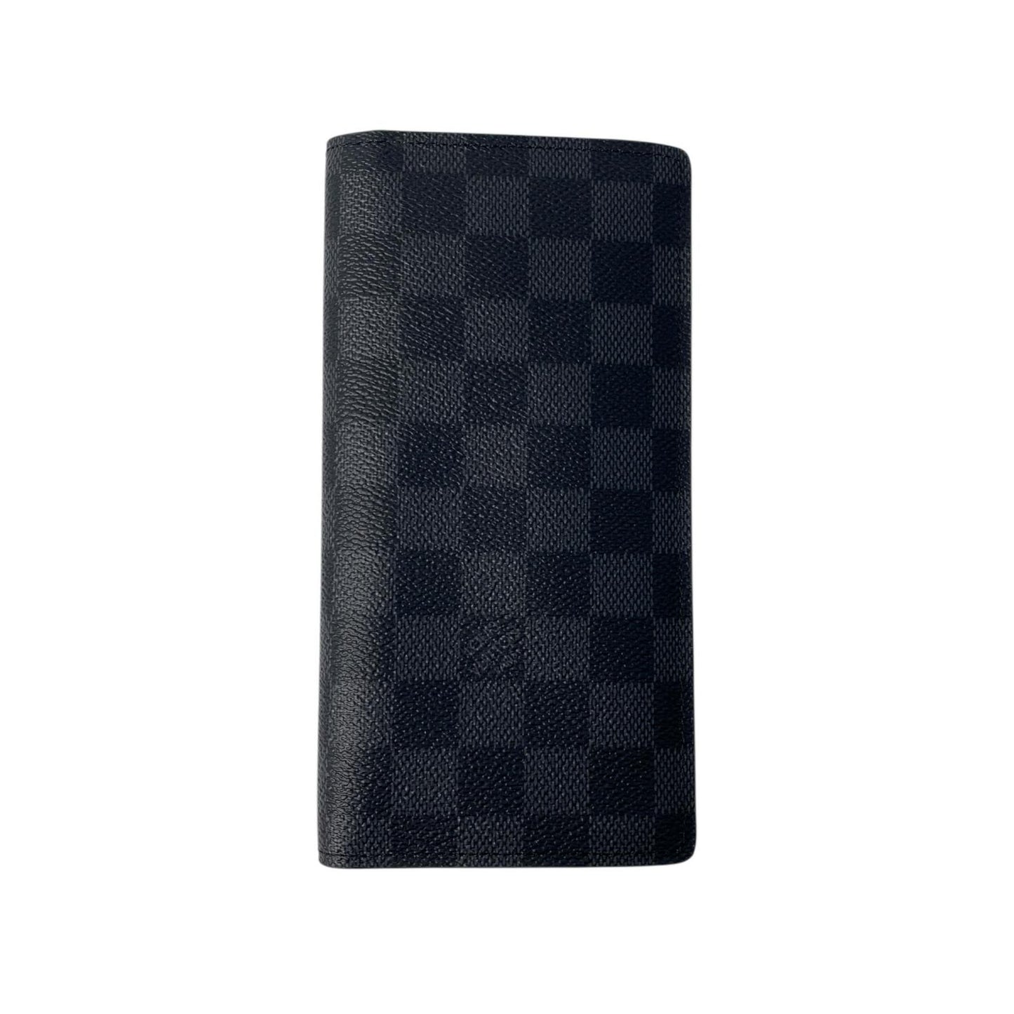 Louis Vuitton Damier Graphite Portefeuille Brazza Wallet