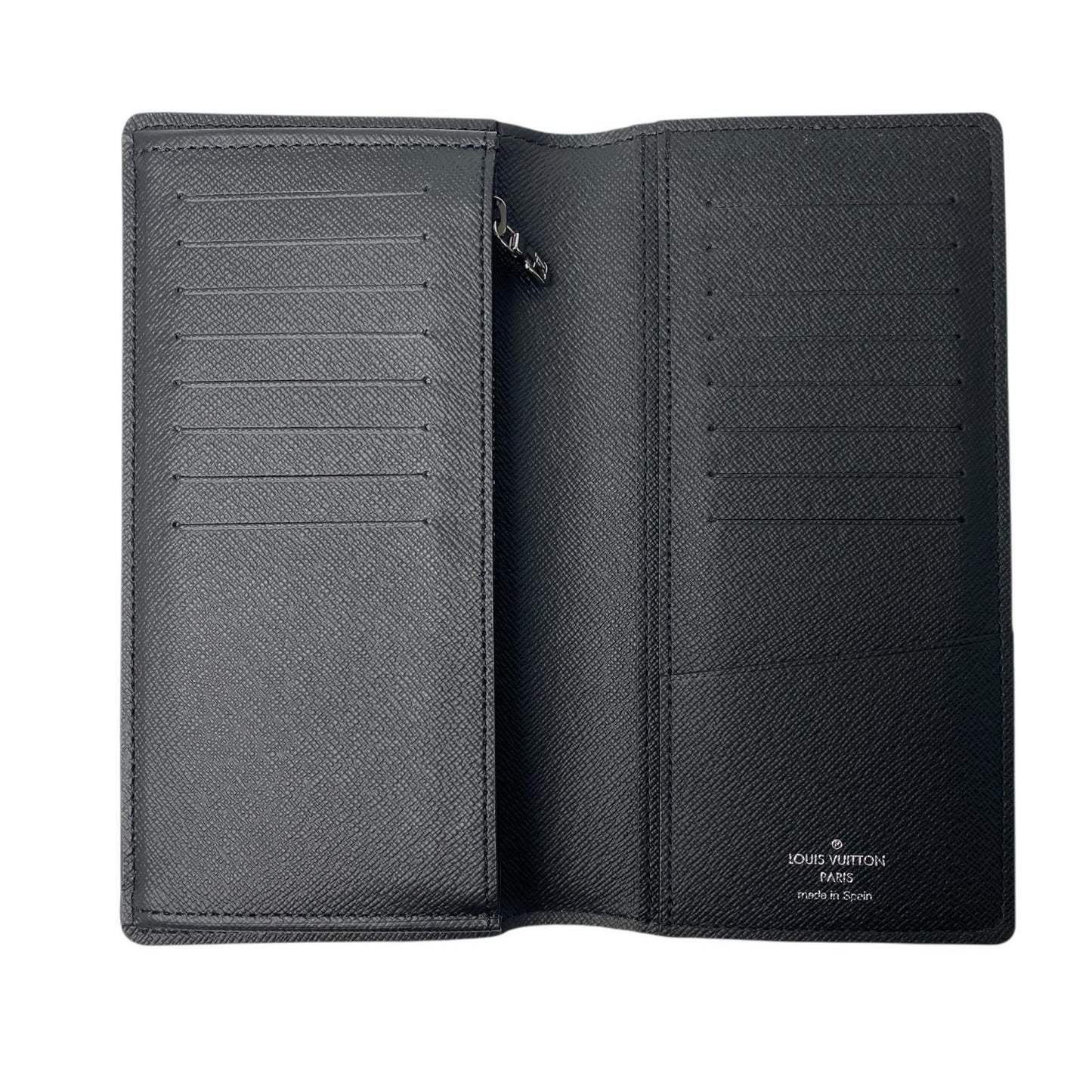 Louis Vuitton Damier Graphite Portefeuille Brazza Wallet — view 6