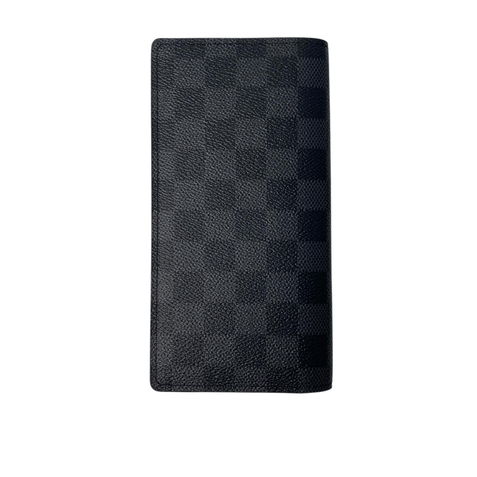 Louis Vuitton Damier Graphite Portefeuille Brazza Wallet — view 2