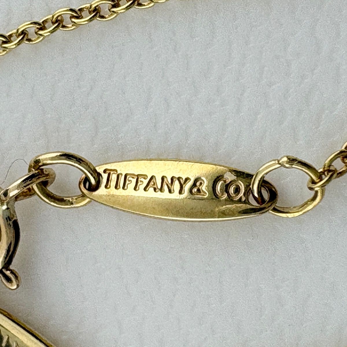 Tiffany & Co Bean Necklace YG Yellow Gold Pendant — view 6