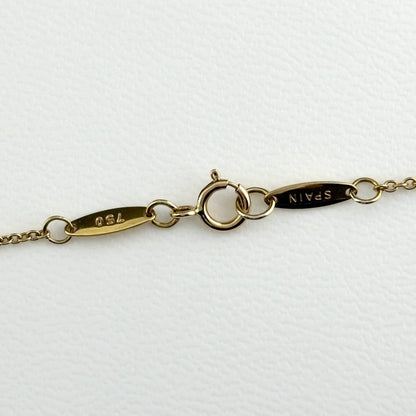Tiffany & Co Bean Necklace YG Yellow Gold Pendant — view 4