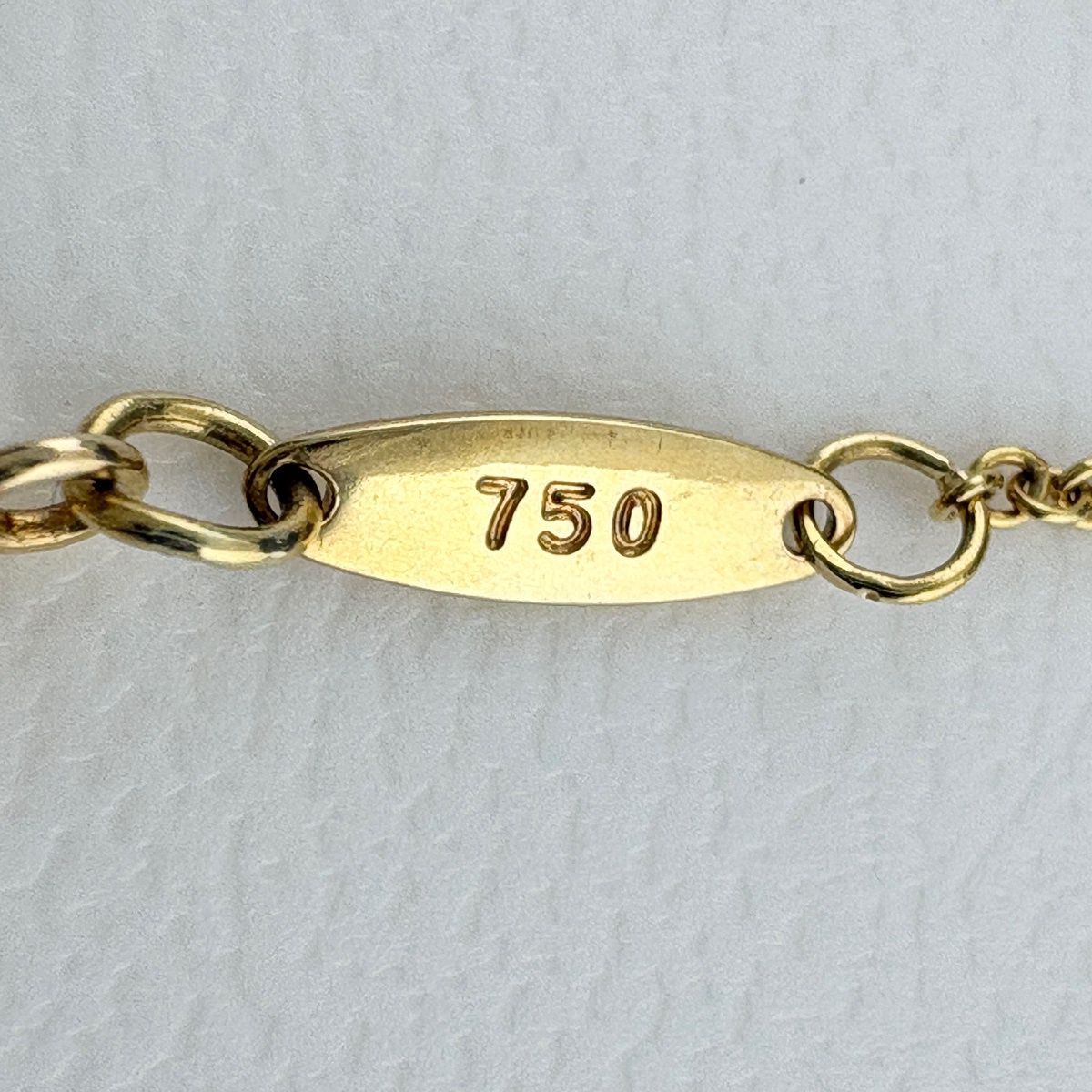 Tiffany & Co Bean Necklace YG Yellow Gold Pendant — view 7
