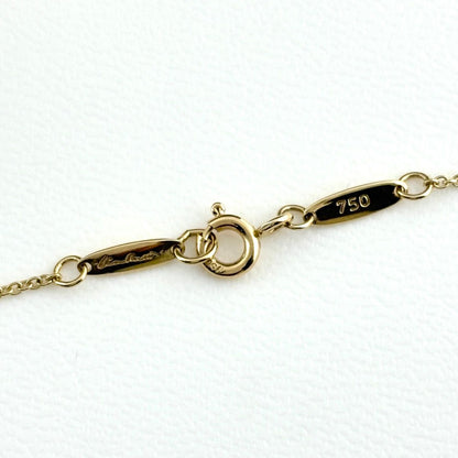 Tiffany & Co Double Loop Necklace YG Yellow Gold Pendant — view 4
