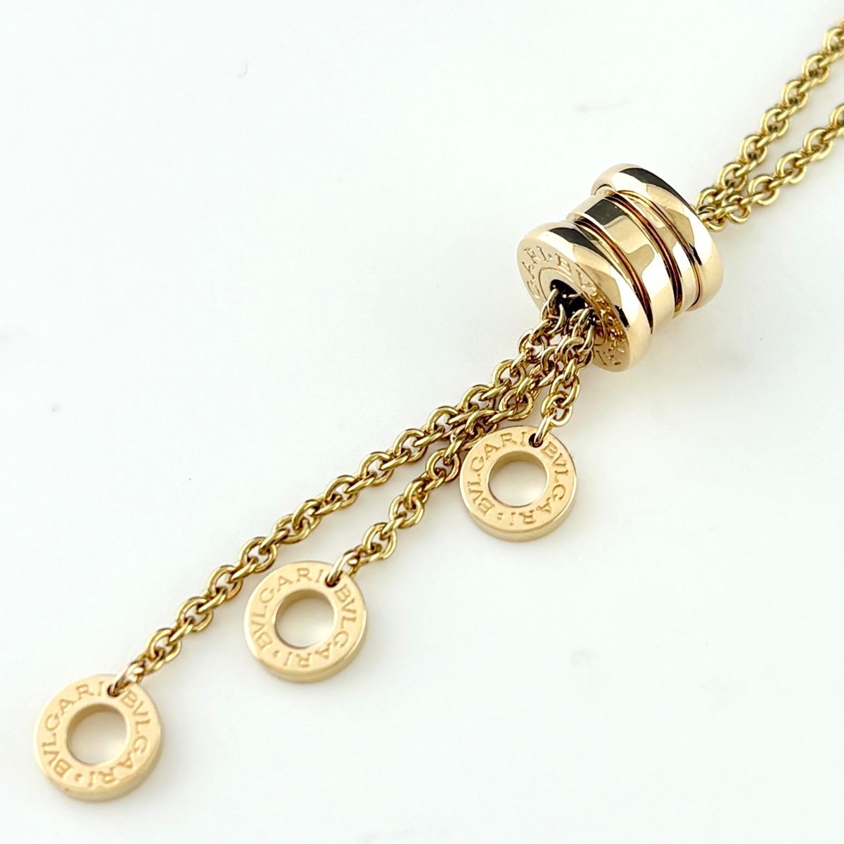 Bvlgari B-zero One Element Necklace YG Yellow Gold Pendant — view 4