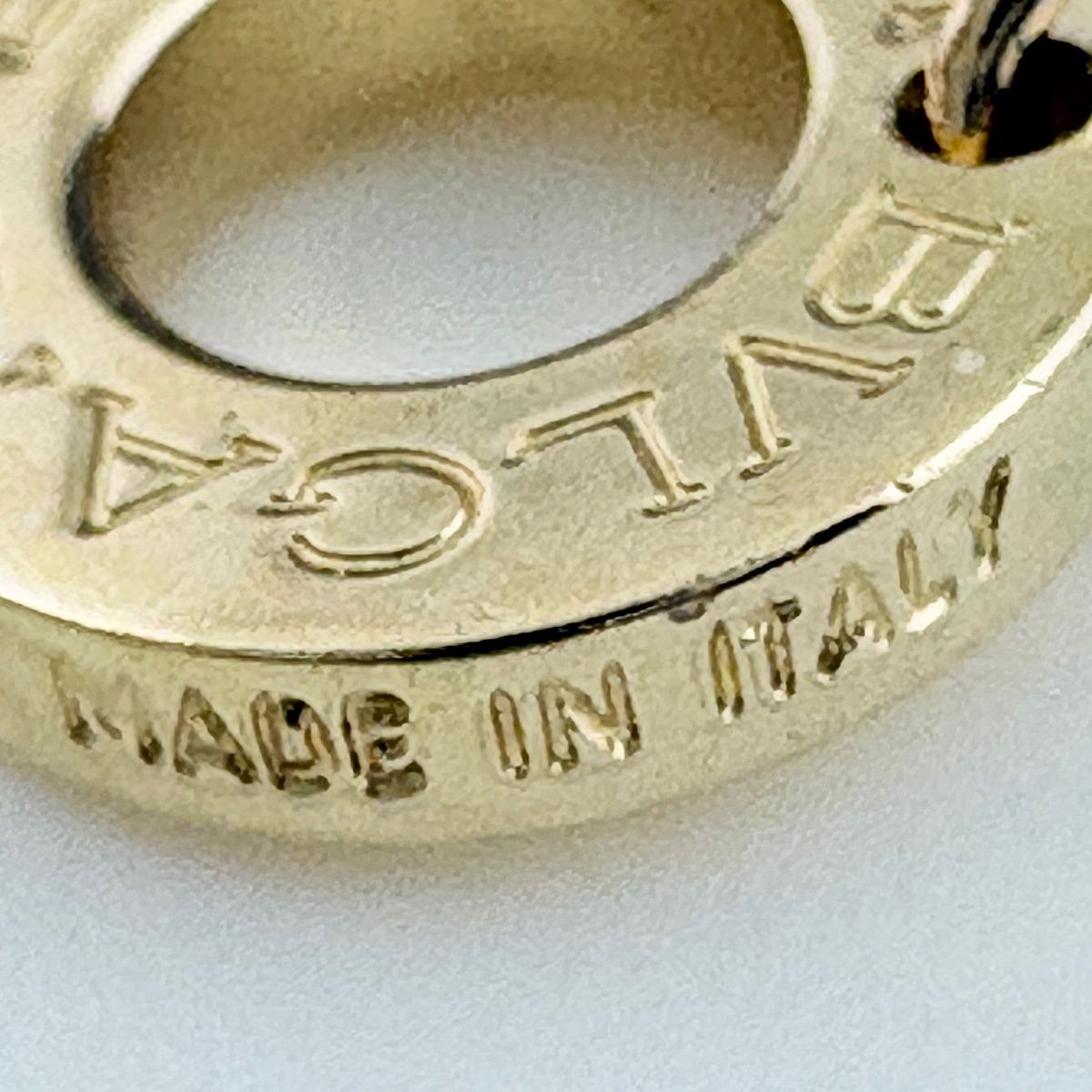 Bvlgari B-zero One Element Necklace YG Yellow Gold Pendant — view 9