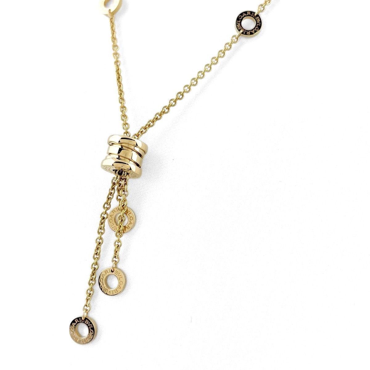 Bvlgari B-zero One Element Necklace YG Yellow Gold Pendant