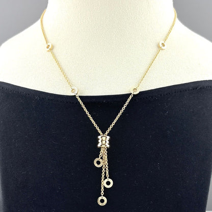 Bvlgari B-zero One Element Necklace YG Yellow Gold Pendant — view 2