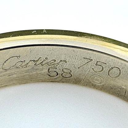 Cartier Vendome Ring YG Yellow Gold Three Colors — view 4