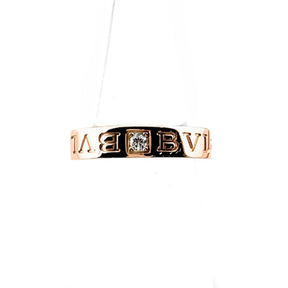Bvlgari B-zero One Essential Ring PG Pink Gold Diamond