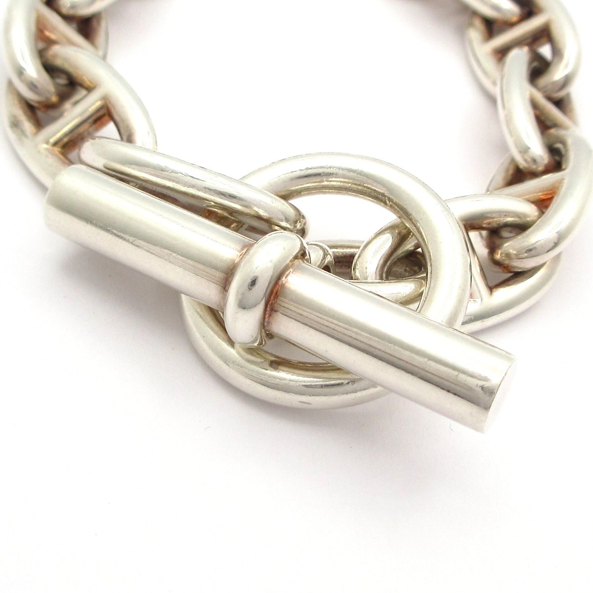 Hermes Bracelet Chaine D'ancre GM Silver 11 Links — view 3