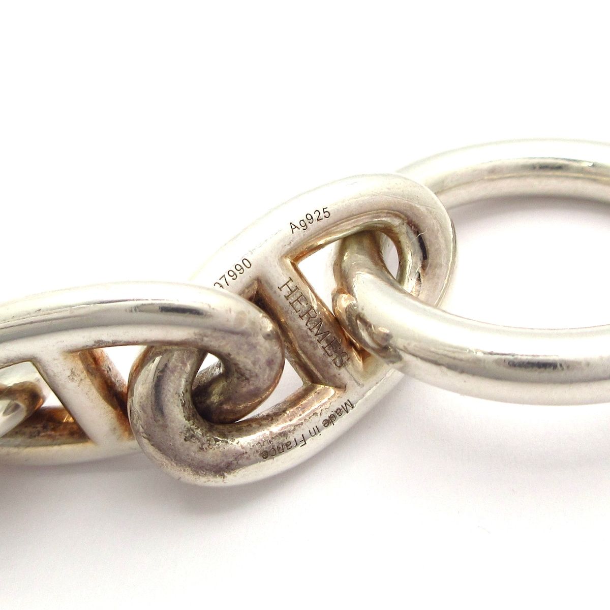 Hermes Bracelet Chaine D'ancre GM Silver 11 Links — view 4