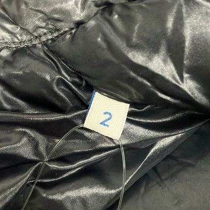 Moncler Down Jacket Coat 2 M Suyen Dark Gray Zip Up — view 7