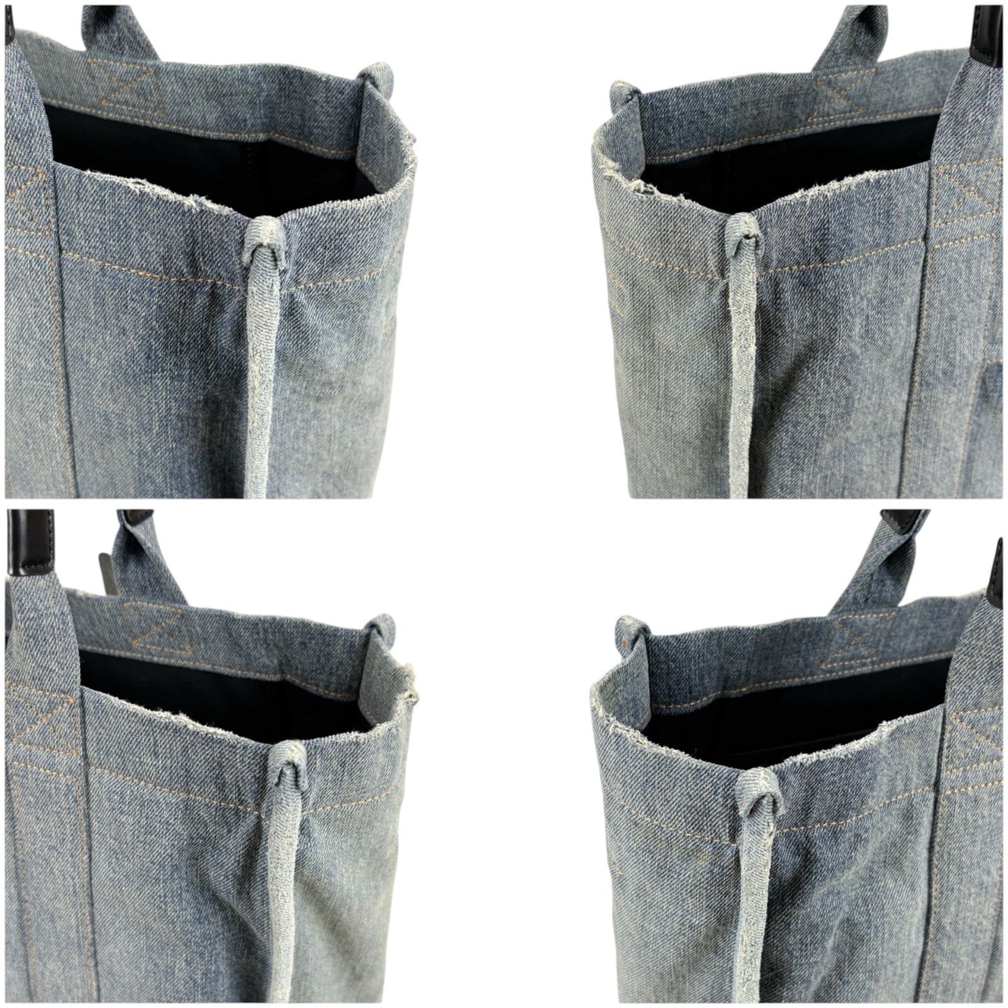 Balenciaga Tote Denim Canvas — view 4