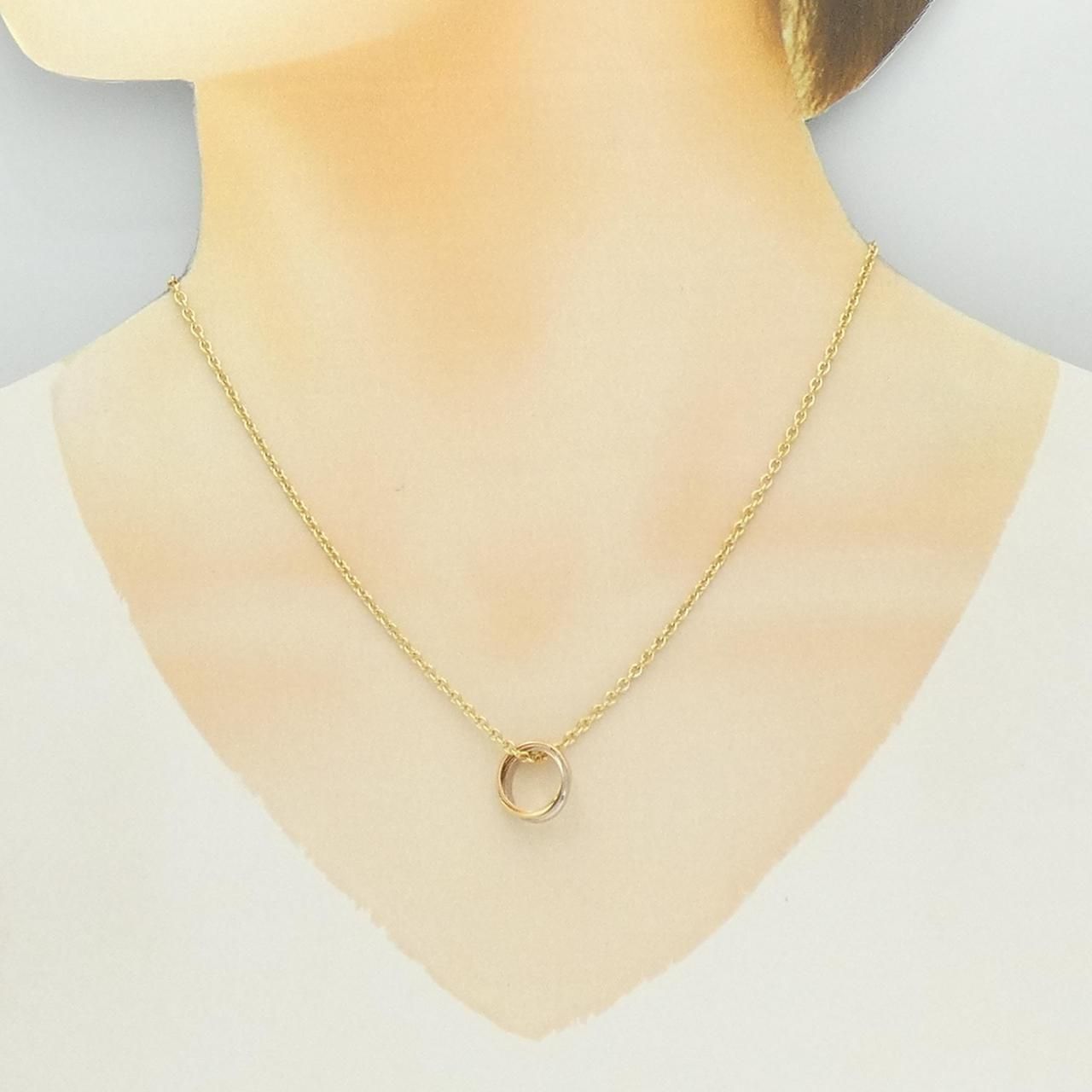 Cartier Trinity Necklace Gold — view 5
