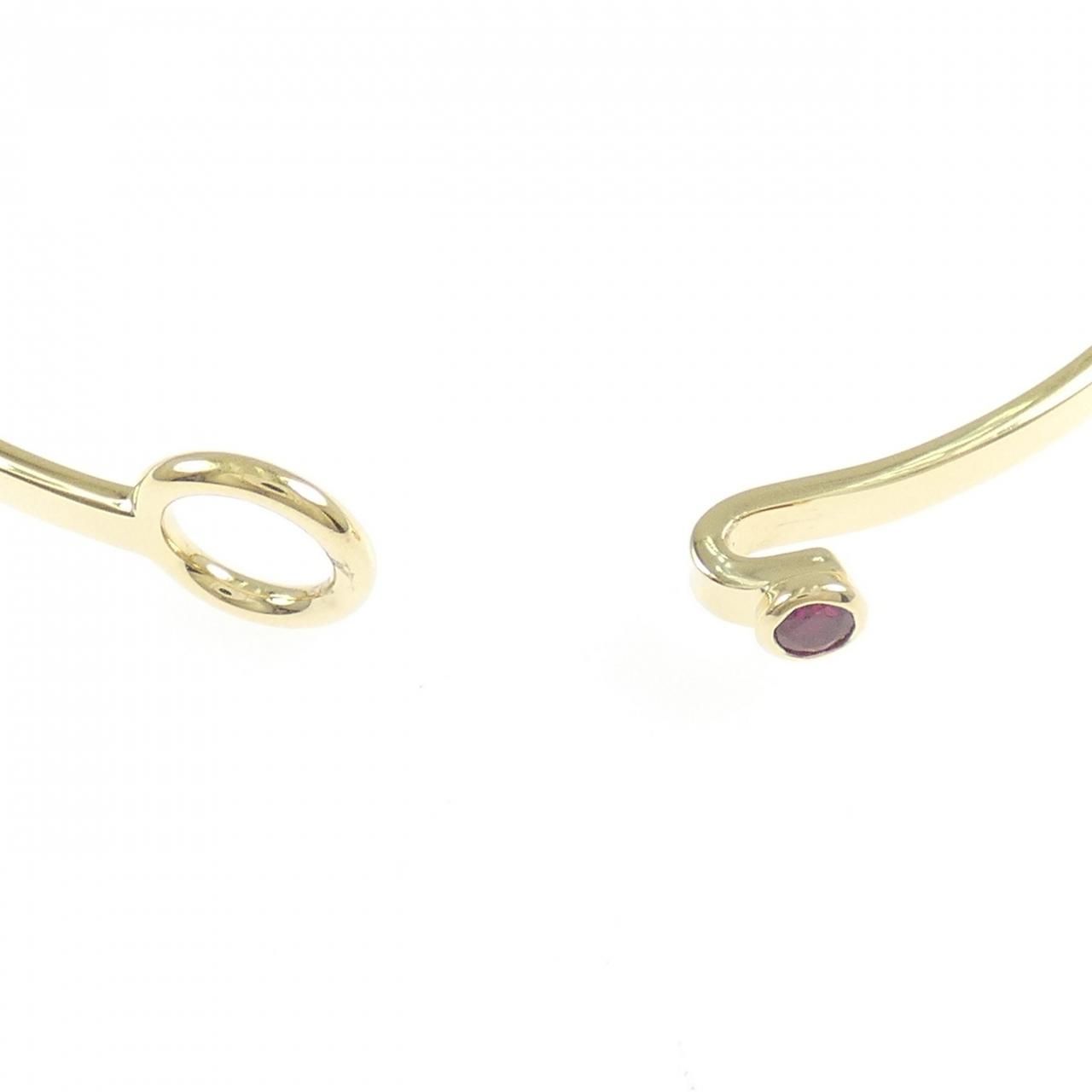 Tiffany & Co Ruby Bangle Bracelet — view 4