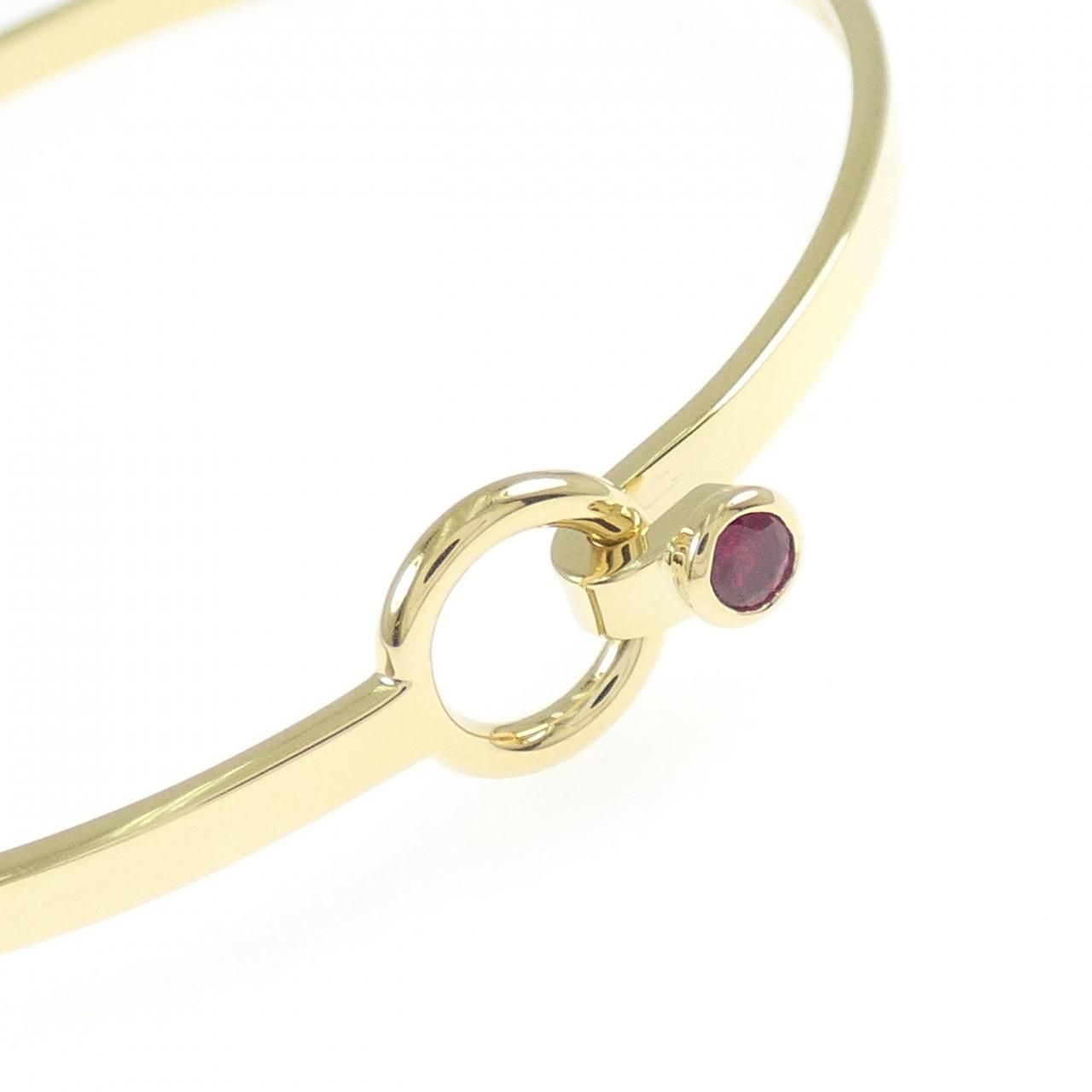 Tiffany & Co Ruby Bangle Bracelet — view 2