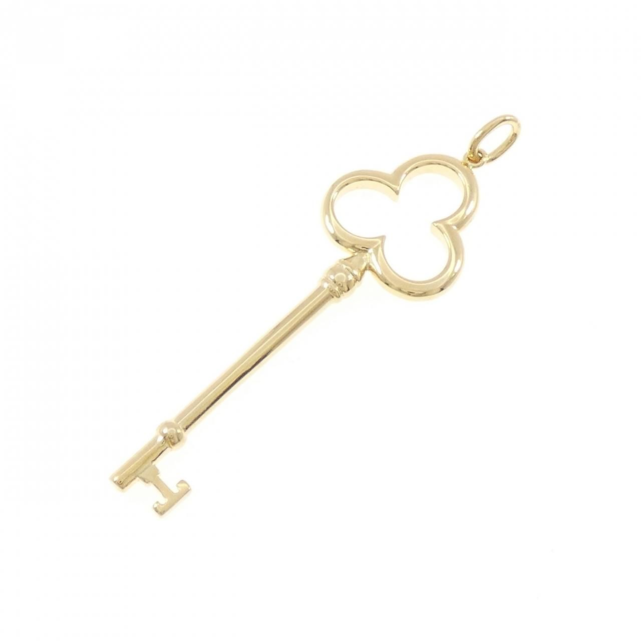 Tiffany & Co Trefoil Key Pendant
