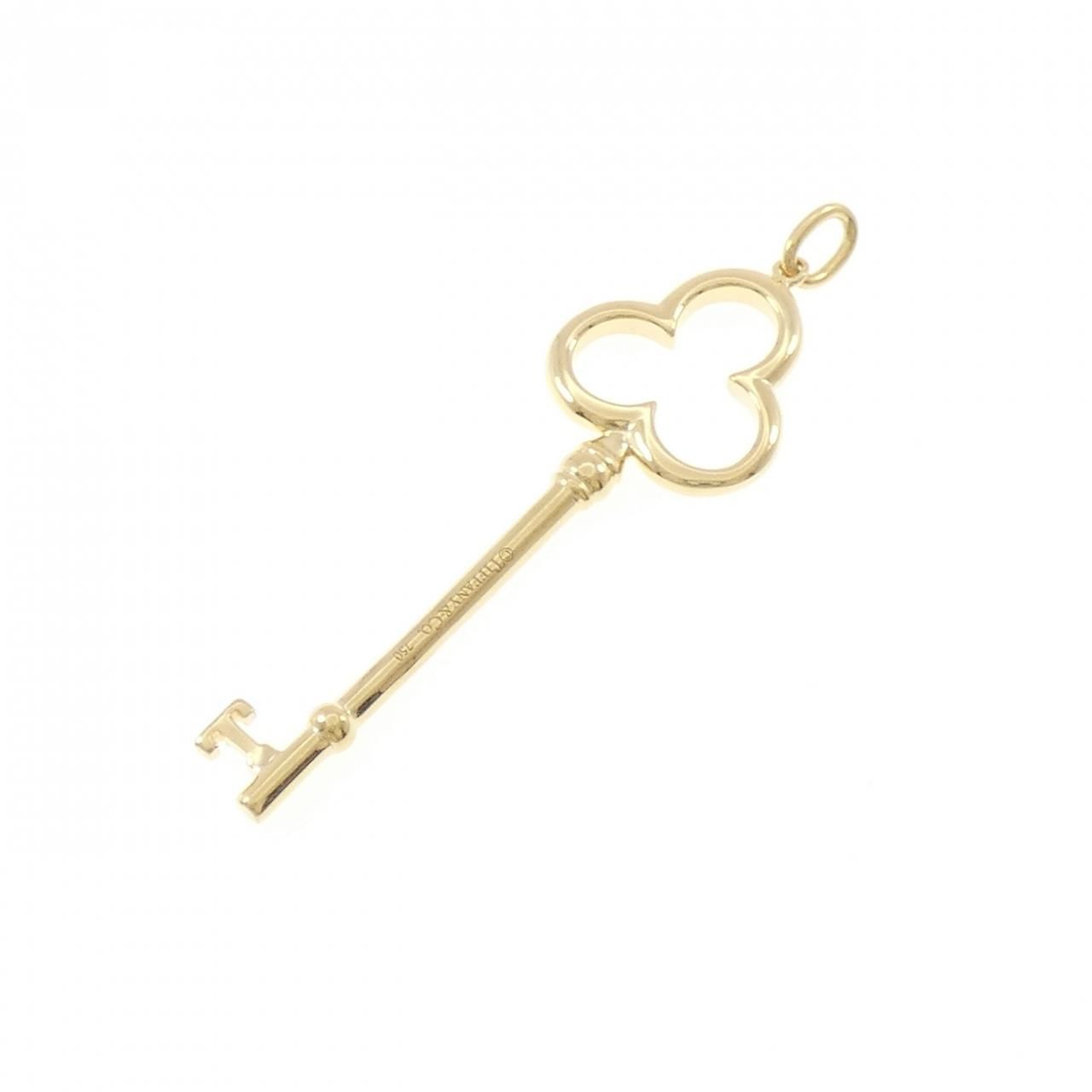 Tiffany & Co Trefoil Key Pendant — view 2