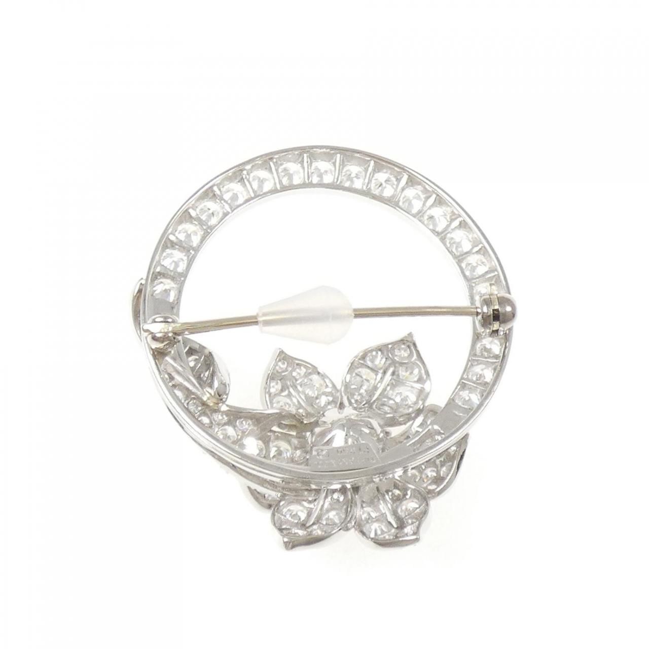Tiffany & Co Vintage Diamond Brooch — view 3