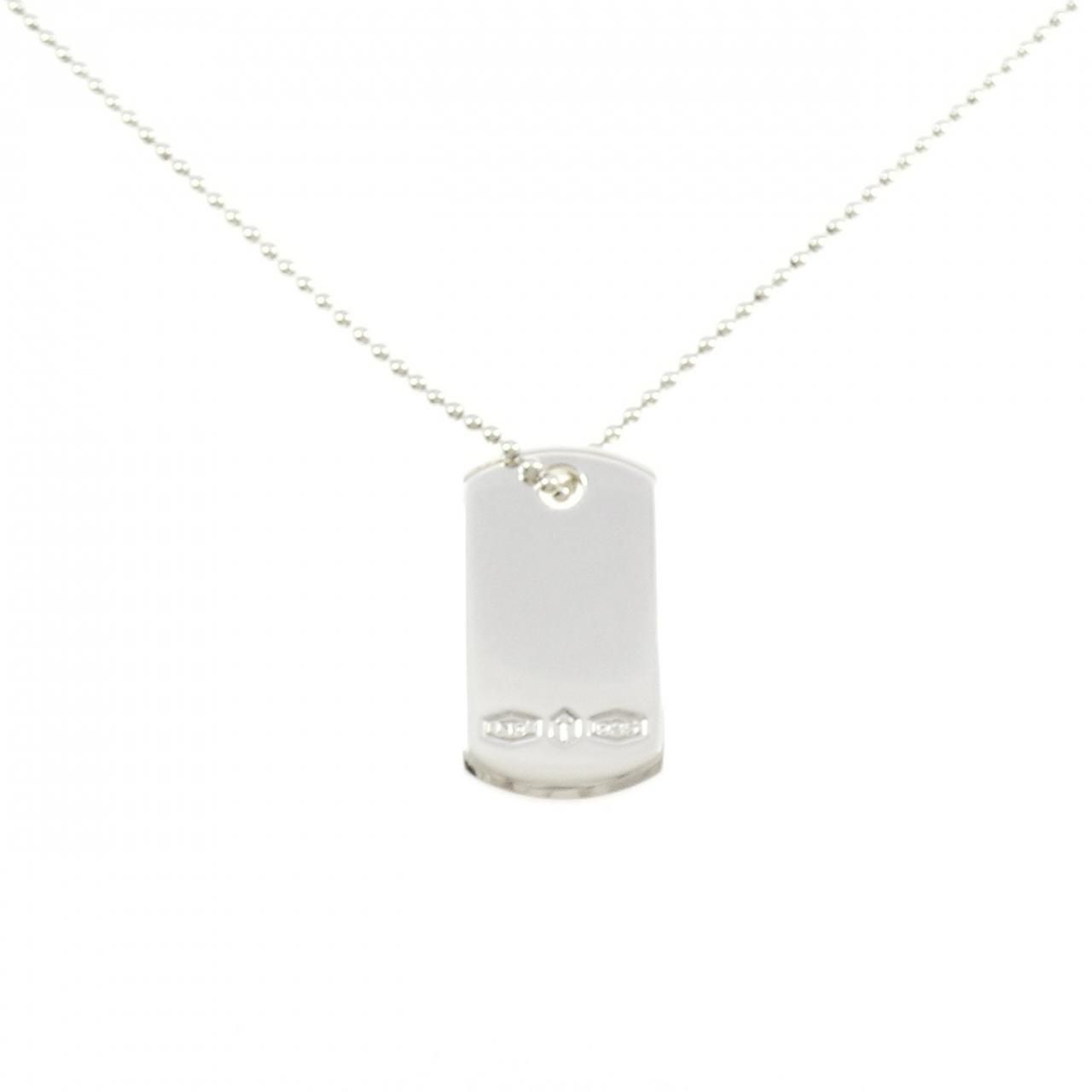 Tiffany & Co Makers ID Tag Necklace