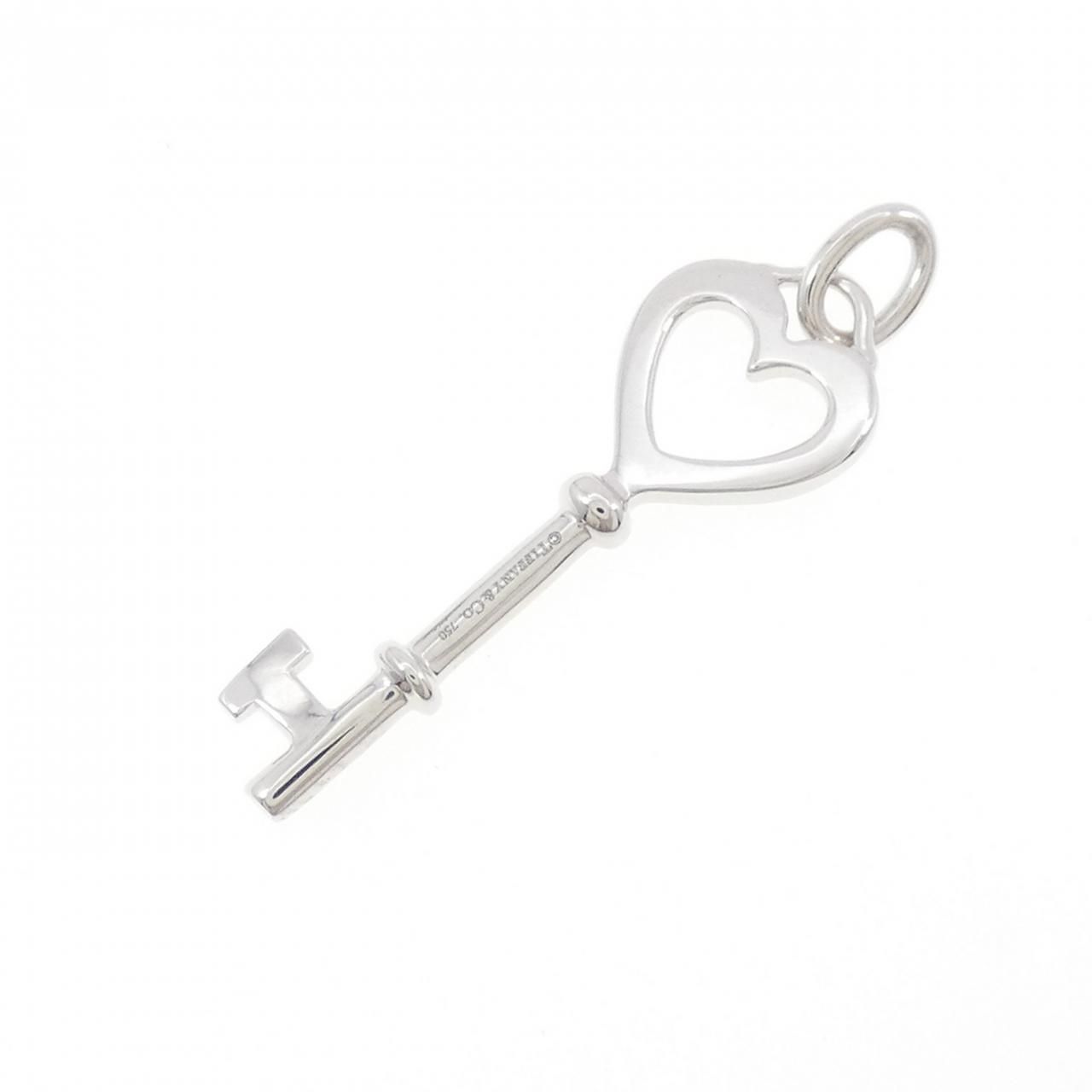 Tiffany & Co Heart Key Mini Pendant — view 2