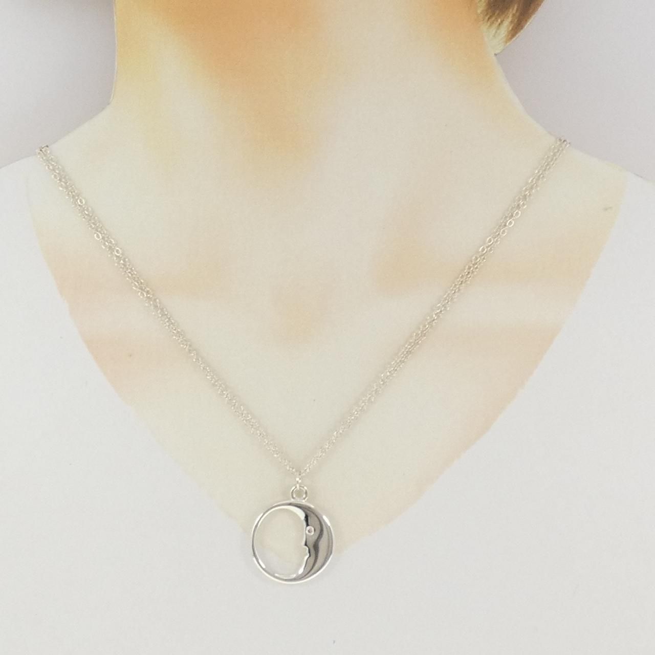 Tiffany & Co Moon Necklace — view 6