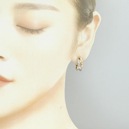 Cartier Trinity Earrings Gold — view 4