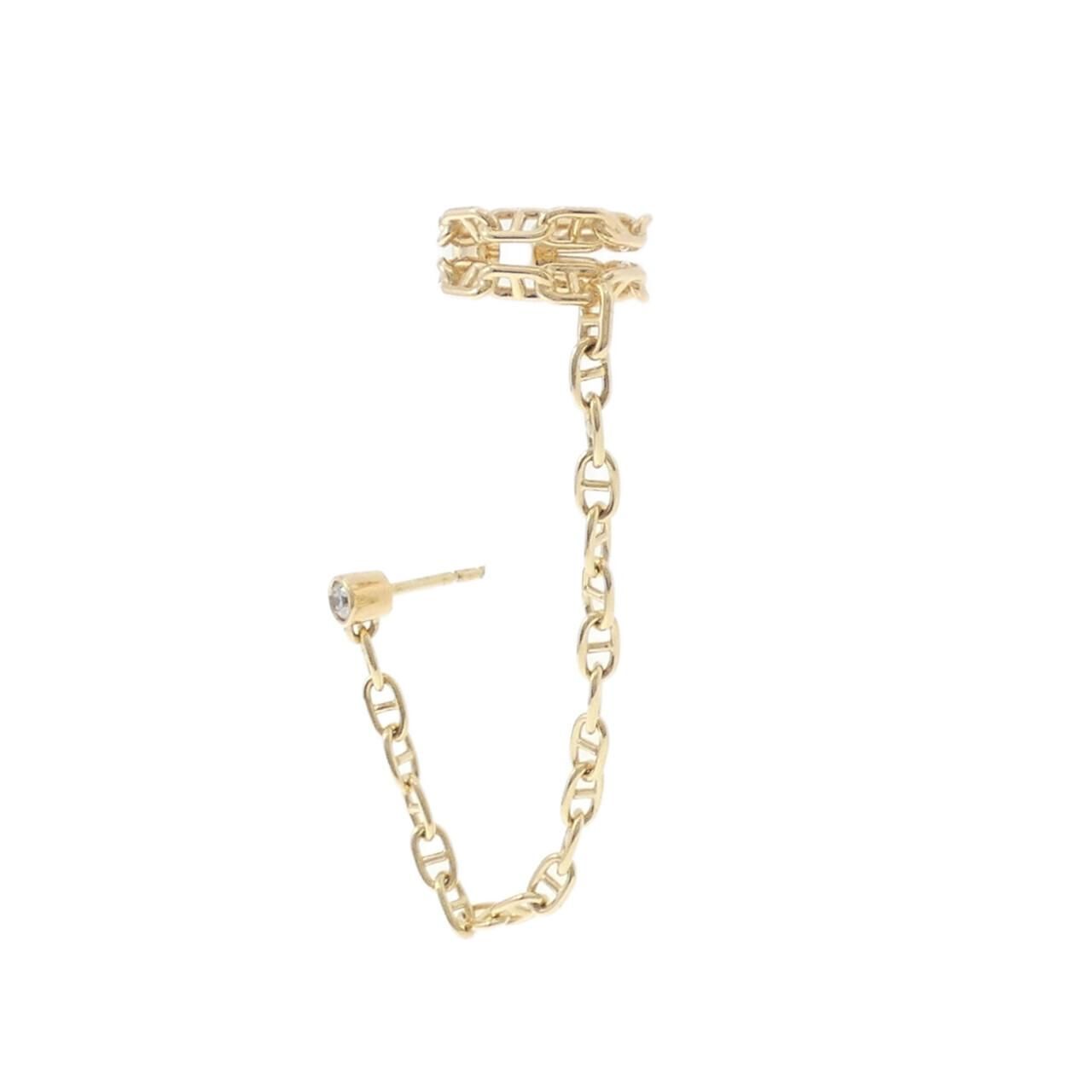 Hermes Chaine D'ancre Calypso Earrings — view 2