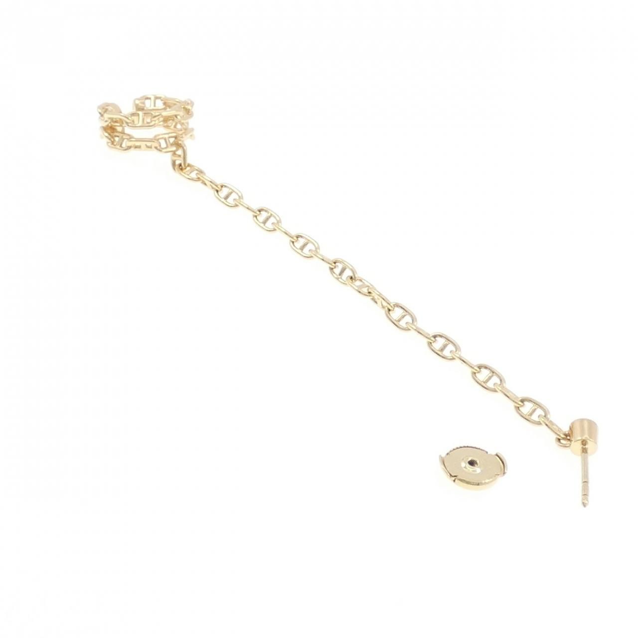 Hermes Chaine D'ancre Calypso Earrings — view 3