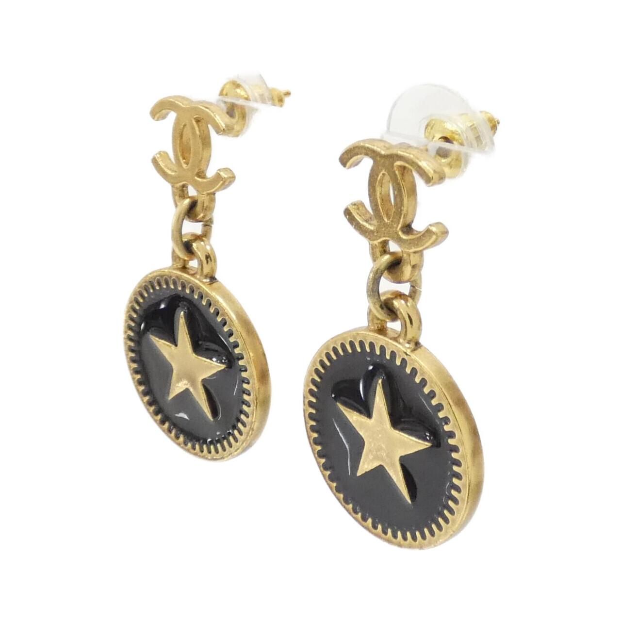 Chanel Vintage Earrings Gold — view 2