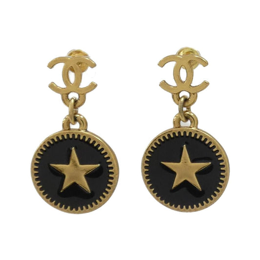Chanel Vintage Earrings Gold