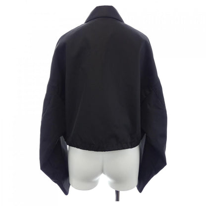 Prada Triangle Logo Cropped Jacket — view 2