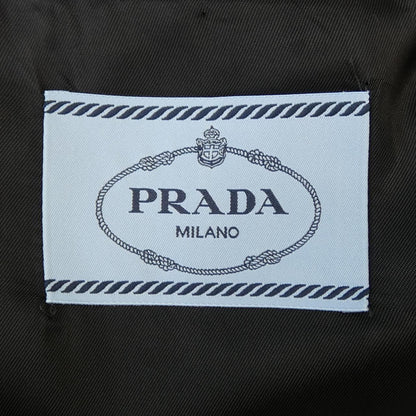 Prada Triangle Logo Cropped Jacket — view 4