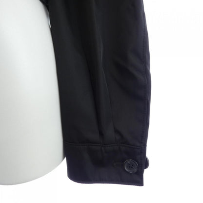 Prada Triangle Logo Cropped Jacket — view 6