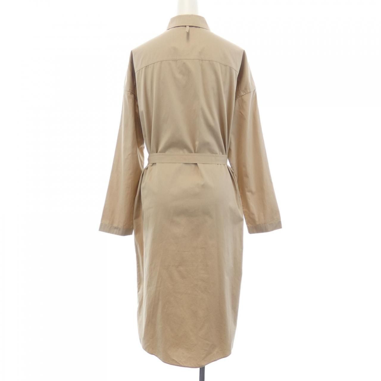 Hermes Carre Dress Beige — view 2