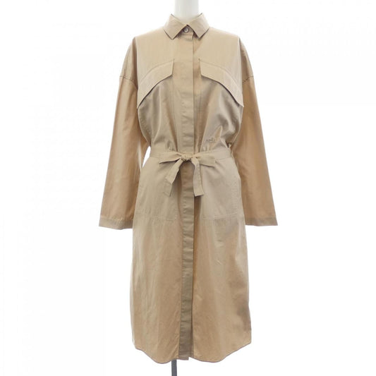 Hermes Carre Dress Beige
