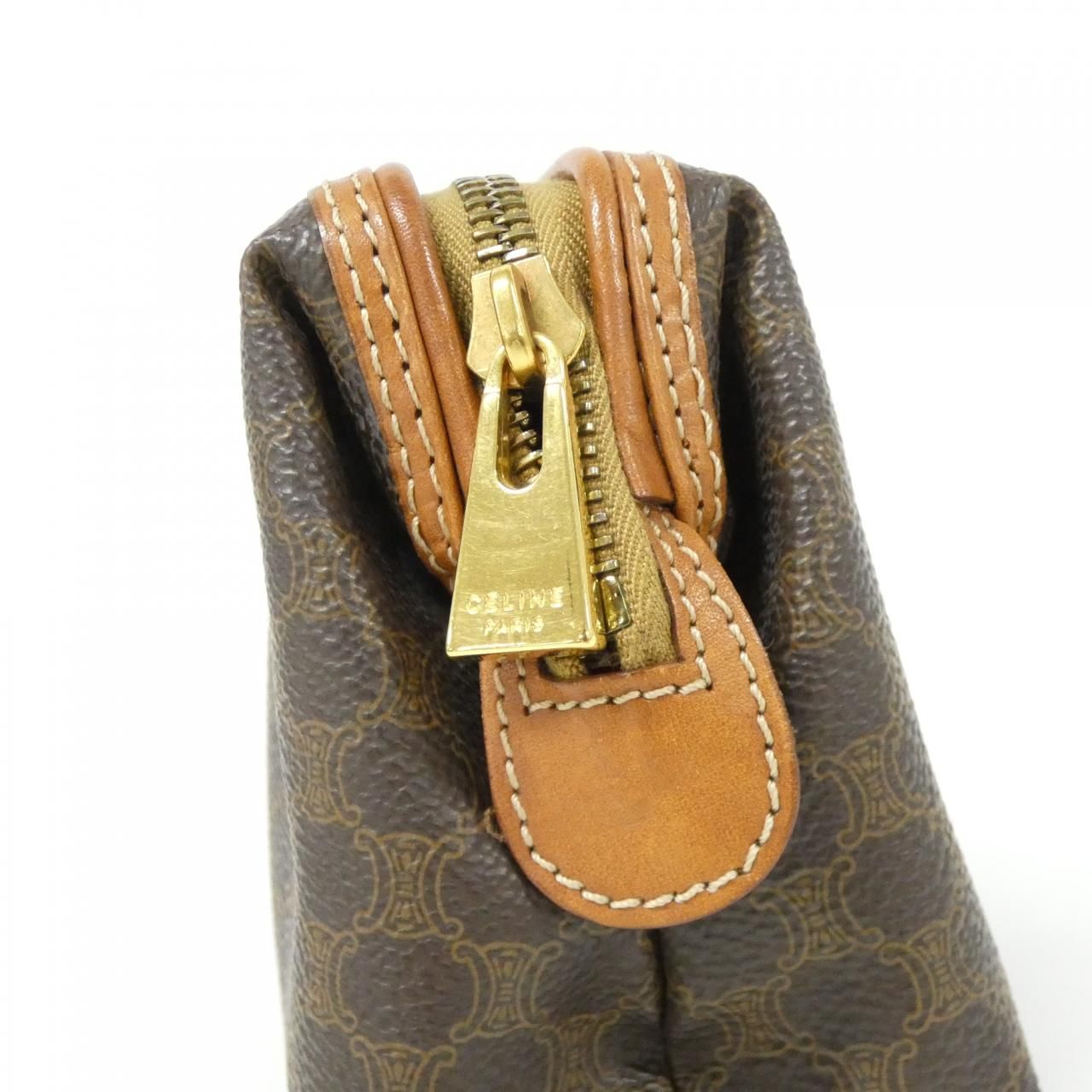 Celine Vintage Pouch Brown — view 6