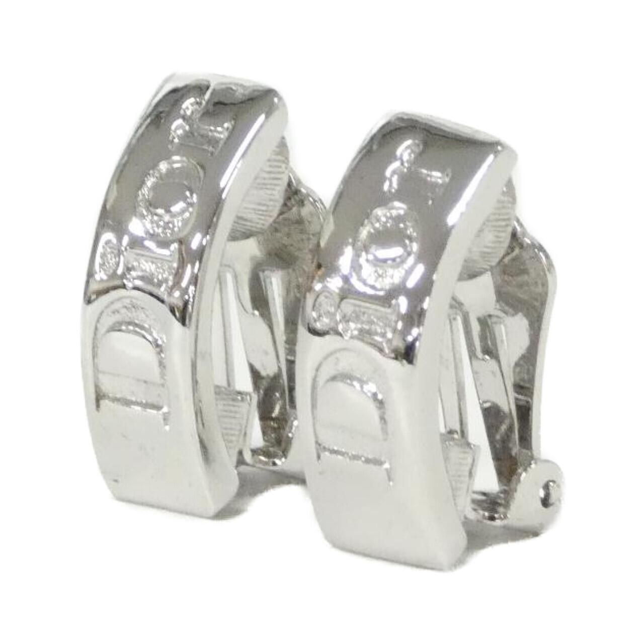Dior Vintage Earrings Silver — view 2
