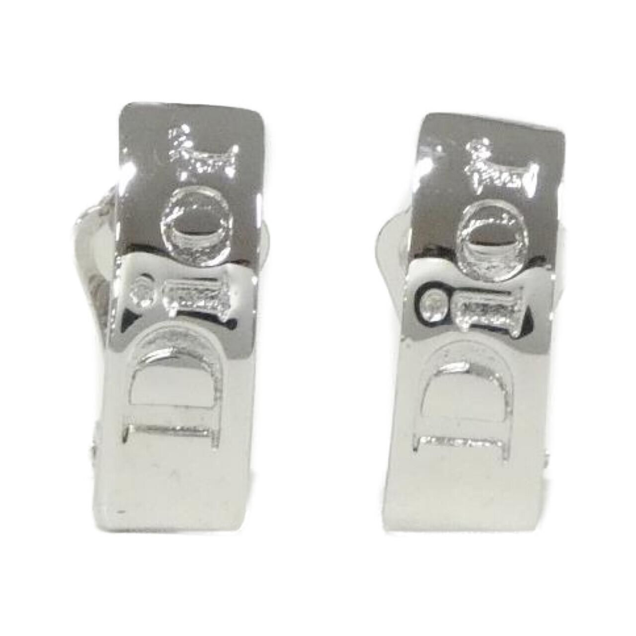 Dior Vintage Earrings Silver