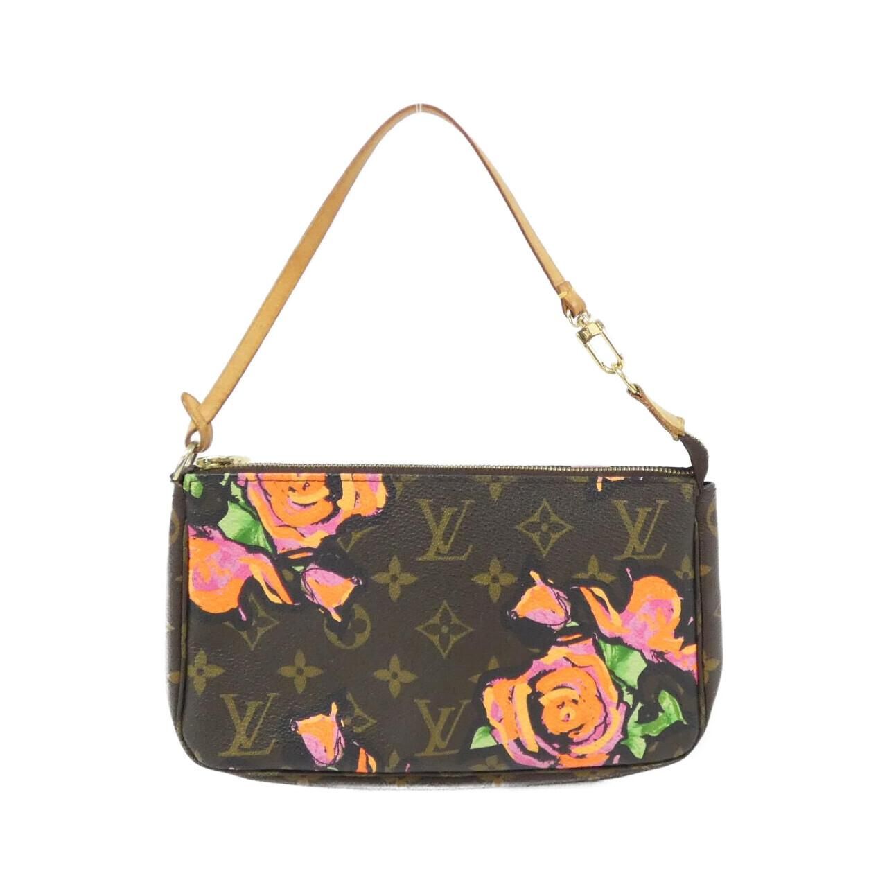 Louis Vuitton Vintage Monogram Rose Pochette Pouch