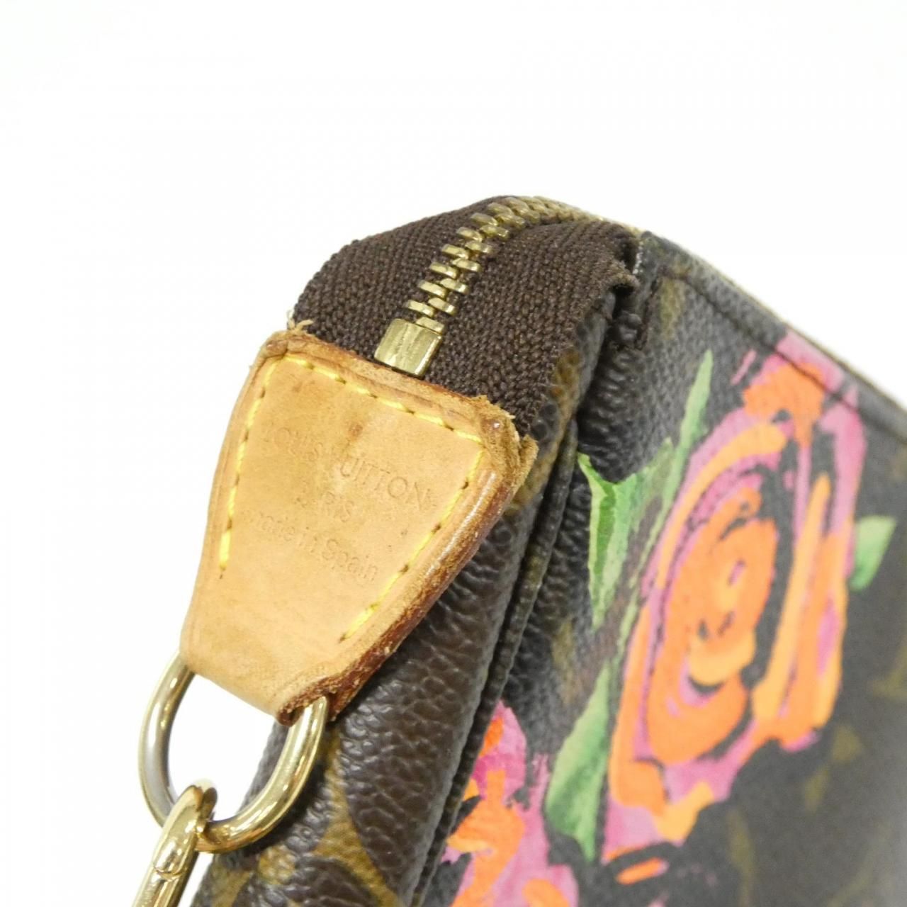 Louis Vuitton Vintage Monogram Rose Pochette Pouch — view 3