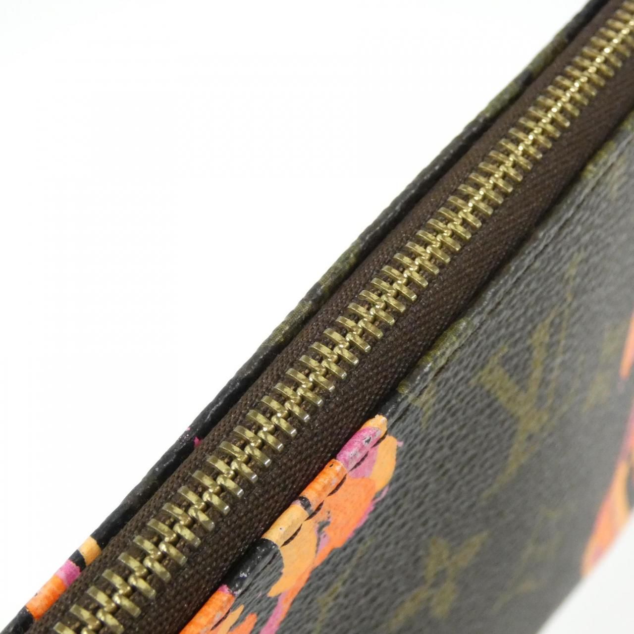 Louis Vuitton Vintage Monogram Rose Pochette Pouch — view 4
