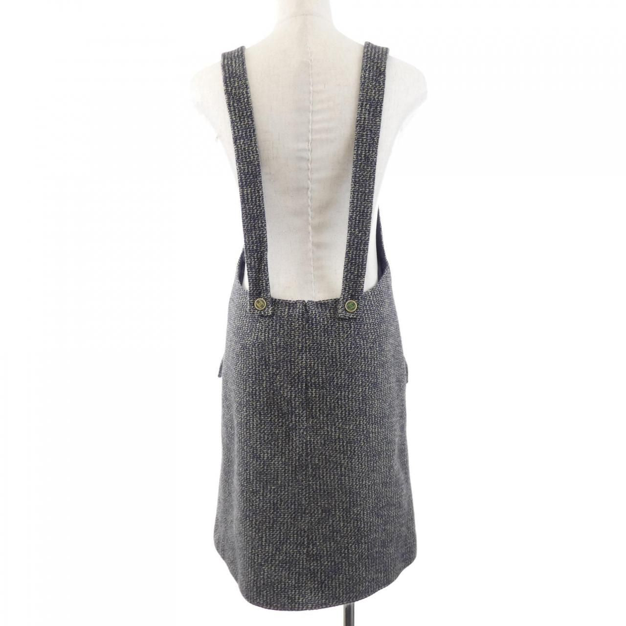 Chanel Vintage Dress Navy — view 2