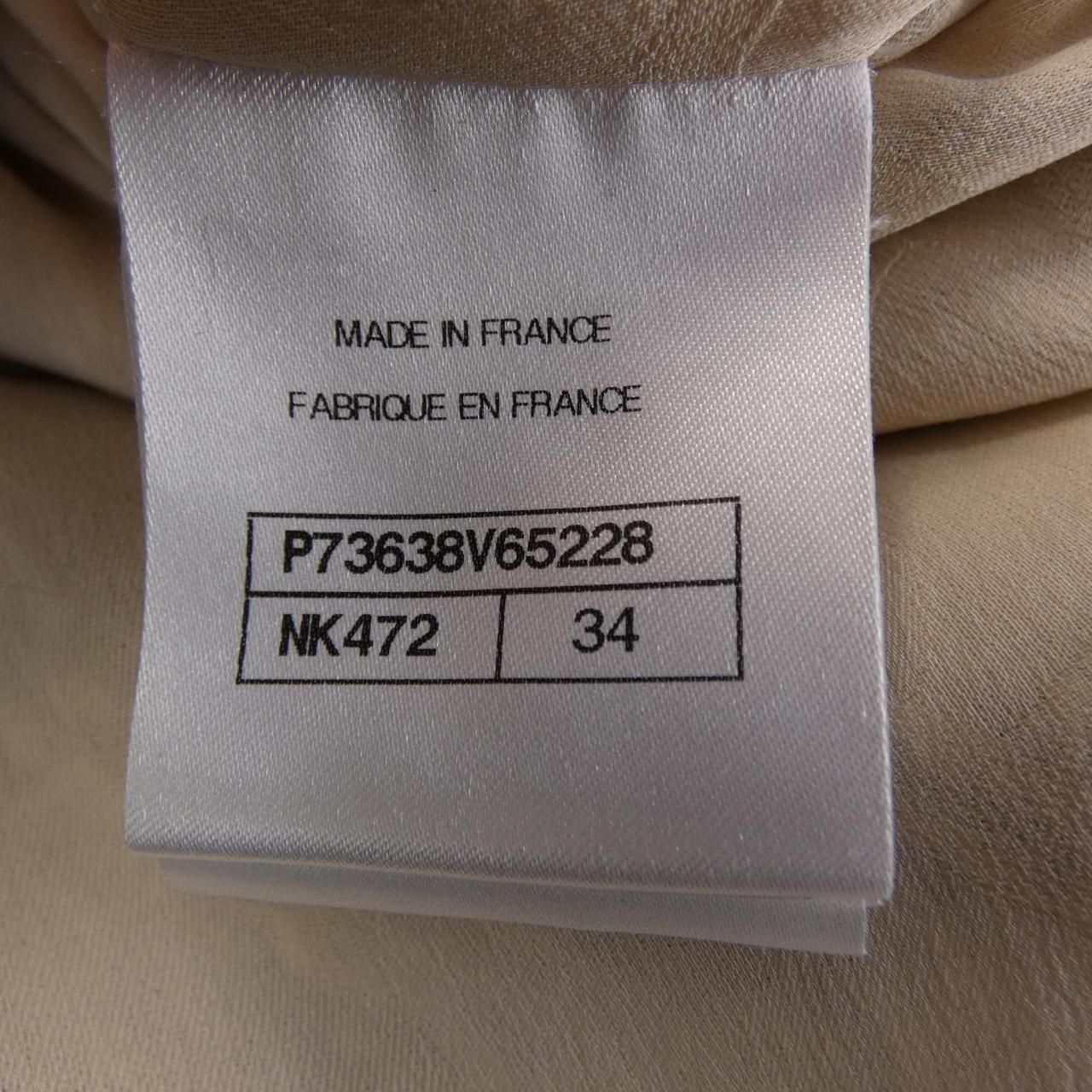 Chanel Collarless Jacket Gray — view 4
